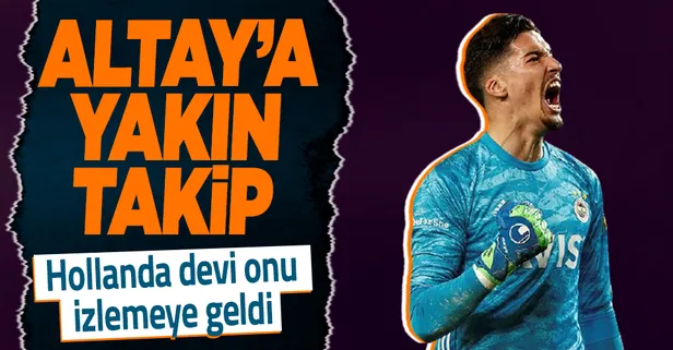 Ajax'tan Fenerbahçeli Altay Bayındır'a yakın takip!