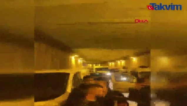Asker eğlencesi için tüneli kapattılar