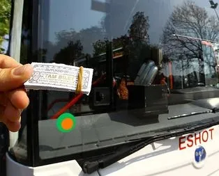 İzmir’de toplu ulaşımda kağıt bilet dönemi