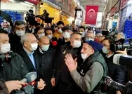 CHP lideri Kemal Kılıçdaroğluna İzmirde esnaftan bozuk yol tepkisi: Sizden ricamız belediyelerimiz güzel çalışsın