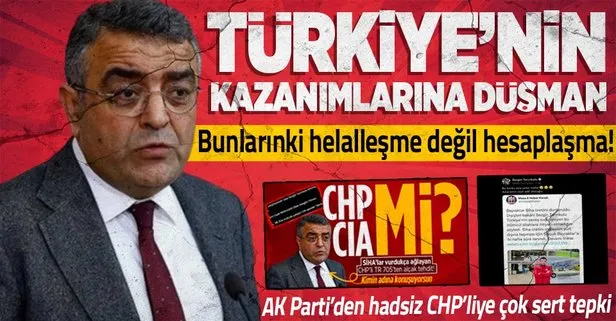 AK Parti’den CHP’li Sezgin Tanrıkulu’nun SİHA’lar ve Selçuk Bayraktar ile ilgili hadsiz paylaşımına çok sert tepki