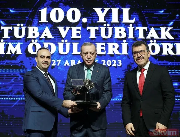 TÜBİTAK ve TÜBA Bilim Ödülleri sahiplerini buldu! 100.yılda Başkan Recep Tayyip Erdoğan takdim etti - 3