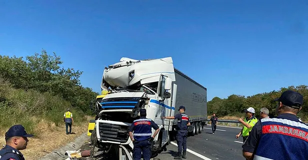 Son dakika: TEM'de feci kaza: 1 yaralı