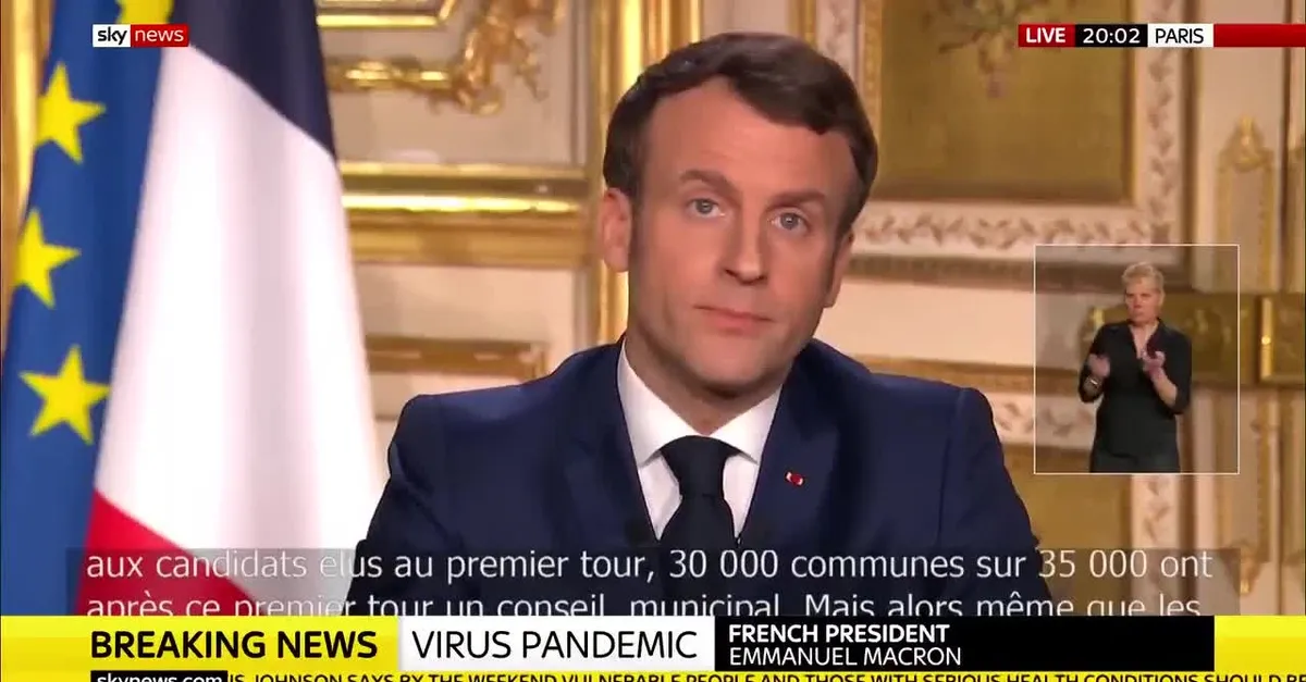 Macron'dan Fransa'ya koronavirüs (Kovid-19) fırçası: Kendinizi korumuyorsunuz, başkalarını da korumuyorsunuz