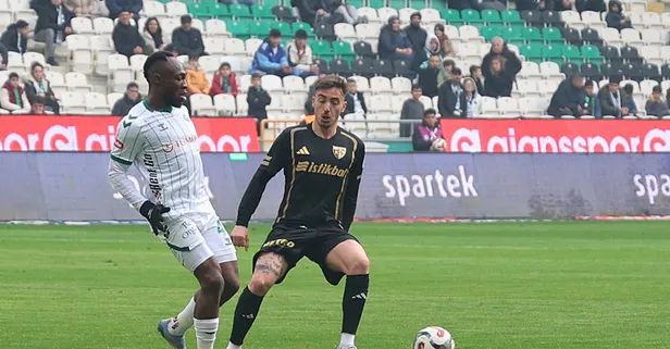 Nefes kesen son! Konyaspor - Kayserispor: 1-1 | MAÇ SONUCU