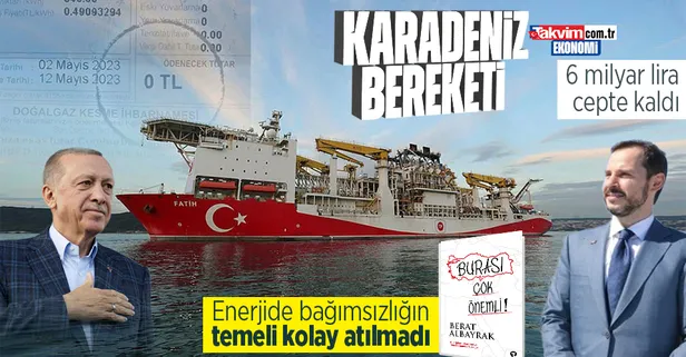 Doğal gazda Karadeniz etkisi: Faturalar sıfır geldi, 6 milyar lira vatandaşın cebinde kaldı