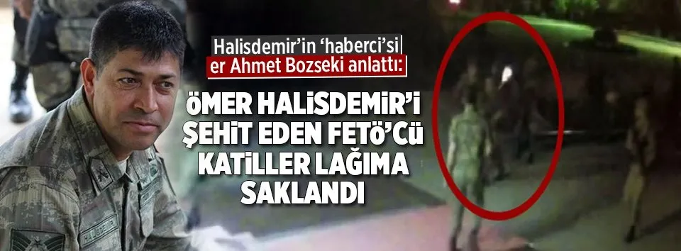 Halisdemir’i vuranlar lağımdan çıktılar