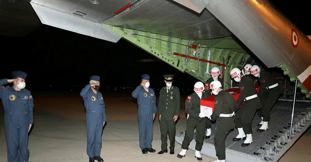 Son dakika: İdlib şehidi Uzman Çavuş İdris Mağat, memleketinde toprağa verildi