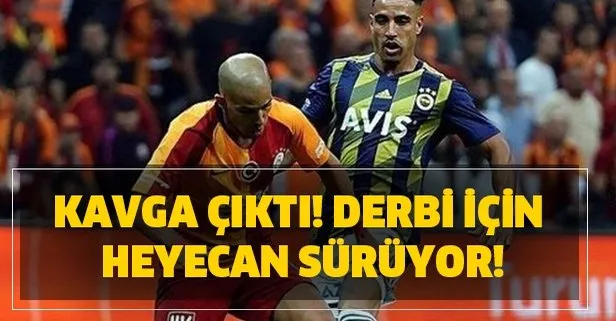 Kavga çıktı! Derbi için heyecan sürüyor! Fenerbahçe Galatasaray derbisi hangi kanalda, saat kaçta?