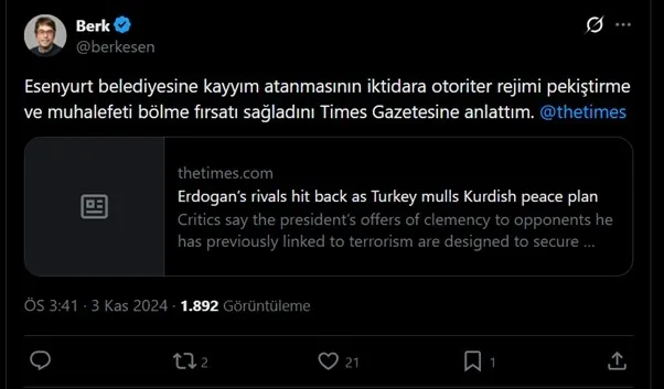Sabancı'nın arka bahçesindeki Soros! Berk Esen'in BND bağı ve "Kavala" bursu | Medyascope ile "ABD fonu" kardeşliği | Hem TESEV hem Koç ağı-16