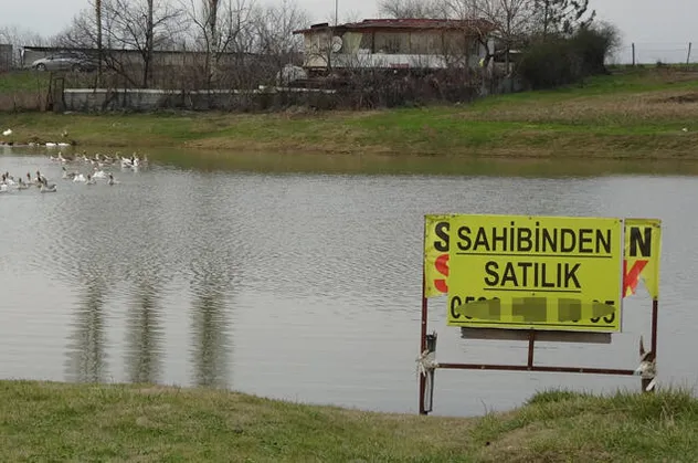 Başakşehir'de sahibinden satılık göl!