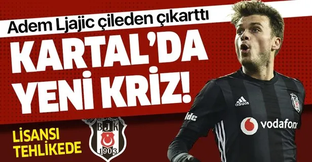 Beşiktaş’ta Adem Ljajic krizi! Sırp yıldız isteksiz tavırlarıyla çileden çıkardı