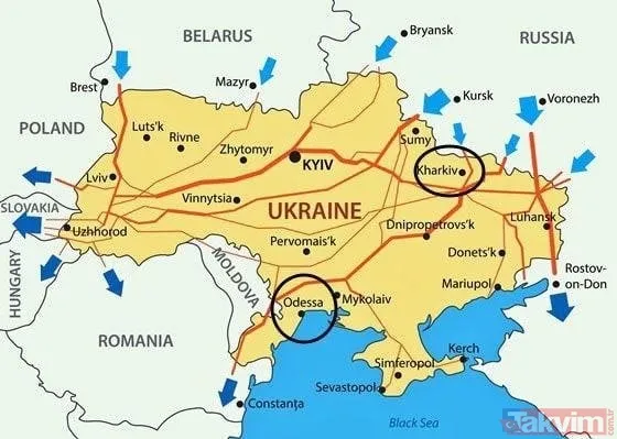 SON DAKİKA I Bombardıman başladı! İşte Rusya'nın Ukrayna'ya girdiği anlar... - 6