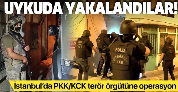 Son dakika: İstanbul’da PKK/KCK terör örgütüne operasyon: 7 gözaltı