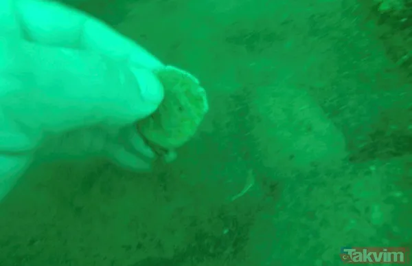 Trabzon'da 13. yüzyıldan kalma Akçakale Kalesi'nin kalıntıları deniz dibinden çıkarılıyor - 9