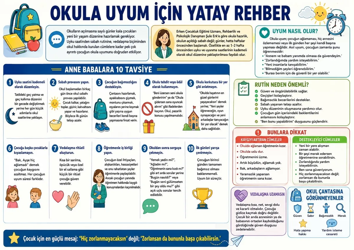 Okula uyum nasıl kolaylaştırılır? Anne babalara uzmanından öneriler-4
