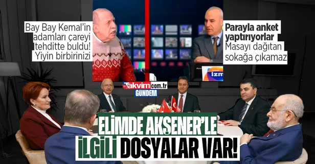 Çalışma ve Sosyal Güvenlik Eski Bakanı CHP'li Yaşar Okuyan: Elimde Meral Akşener ile ilgili dosyalar var! Parayla anket yaptırıyorlar