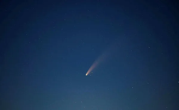 NASA duyurmuştu! 6 bin yılda bir görülen Neowise kuyruklu yıldızı Tekirdağ'da fotoğraflandı!-4