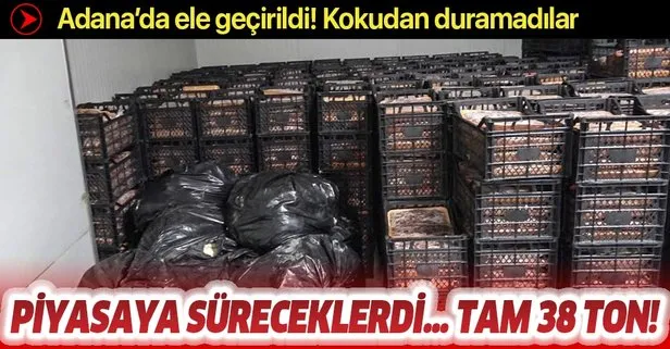 Son dakika: Adana’da, piyasaya sürülmek üzere hazır bulunan 38 ton 920 kilo kokmuş kaçak et ele geçirildi