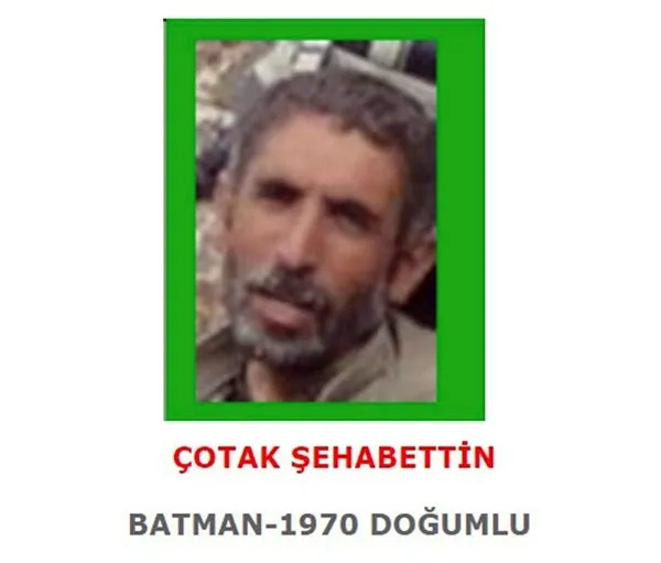 Yeşil listede yer alan PKK'lı terörist öldürüldü-1