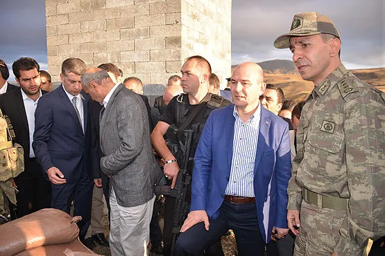 Bakan Soylu Tendürek'te-1