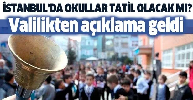 Aciklama Geldi Istanbul Da Yarin Okullar Tatil Olacak Mi 27 Eylul Cuma Okullar Tatil Mi Takvim