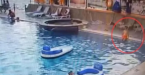 Otelin havuzunda boğuldu