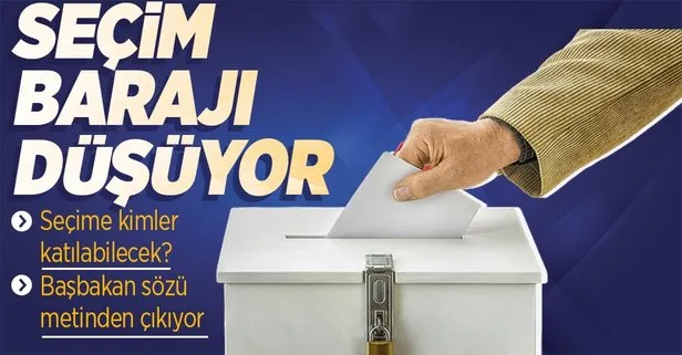 Seçim yasası açıklandı