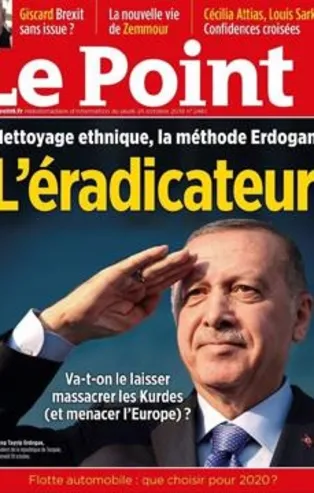 Fransız dergisi Le Point'in skandal kapağına Cumhurbaşkanlığı'ndan efsane yanıt
