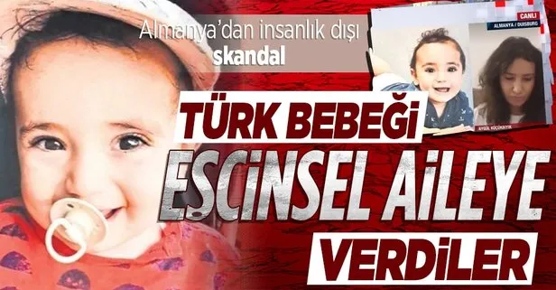Almanya’da skandal! 10 aylık Türk Emir bebek annesinden alıp eşcinsel çifte verildi