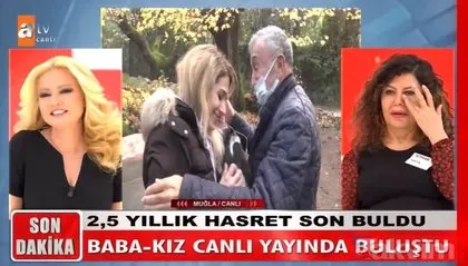 Müge Anlı, Mustafa Kaya ile kızını kavuşturdu gözyaşları sel oldu! Kocam tutsak demişti... Emekli Albay’dan eşine de mesaj var