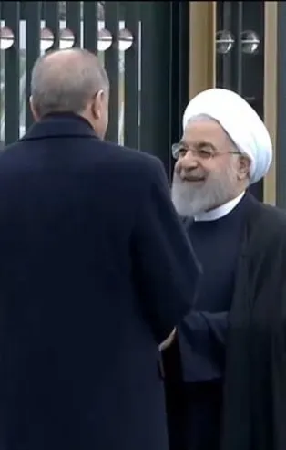 İran Cumhurbaşkanı Ruhani Ankara'da