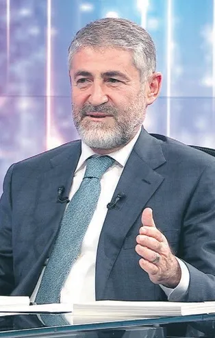 Hazine ve Maliye Bakanı Nureddin Nebati, aHaber ve aPara'nın canlı ortak yayınında açıklamalarda bulundu