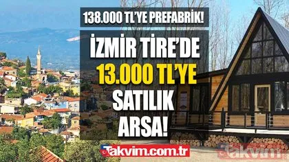 Milli Emlak’tan 363.000 TL’ye bahçeli ev fırsatı! 3.900 TL peşinle İzmir Tire’de 13.000 TL’ye arsa! 138.000 TL...
