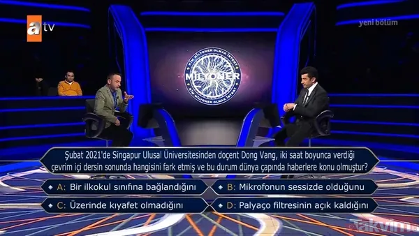 Kim Milyoner Olmak İster'de Kenan İmirzalıoğlu'nu duygulandıran 1915 Çanakkale Köprüsü sorusu: Asla unutturmamamız lazım - 35