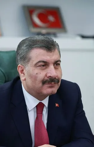 Son dakika: Sağlık Bakanı Fahrettin Koca, maskeyi gözüne takan kişiyi telefonla aradı