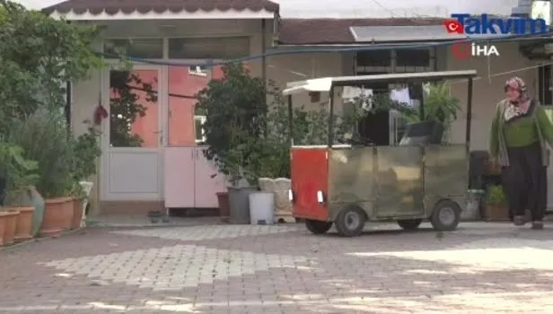 9 aydır hiç şarj etmediler! Eşinin kullandığı akülü arabayı güneş enerjisiyle çalışır hale getirdi