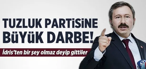 İdris Bal’a büyük şok!