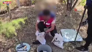 Bahçeden cephane çıktı!