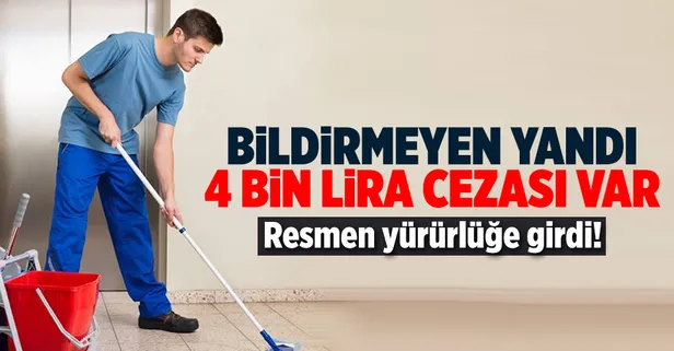 Resmen yürürlüğe girdi! Bildirmeyene binlerce lira ceza...