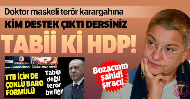 HDP'den Tabipler Birliği'ne destek!