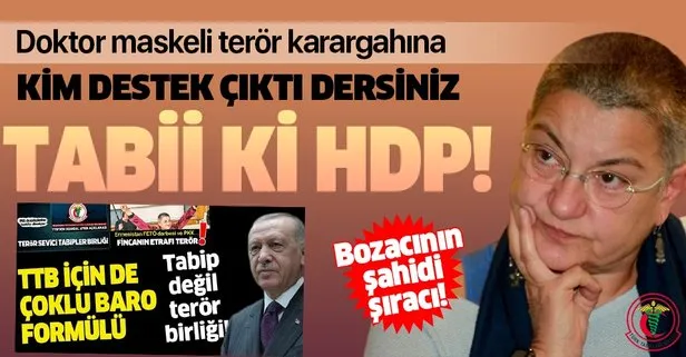 HDP’den Tabipler Birliği’ne destek!