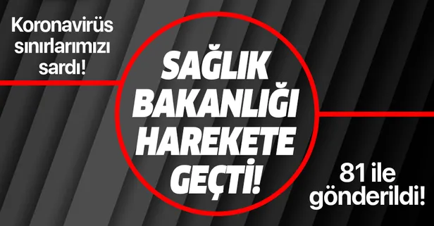 Sağlık Bakanlığı'ndan 81 ile Koronavirüs broşürü!