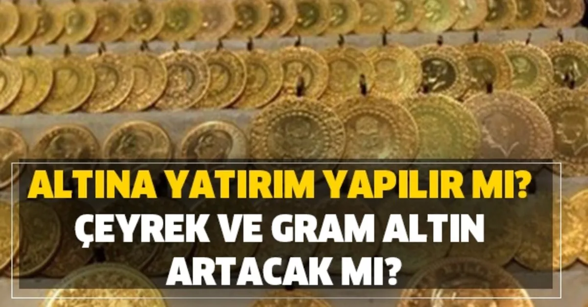 altin fiyatlari icin kritik ve
