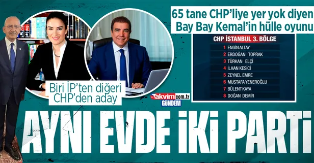 Kemal Kılıçdaroğlu'nun hülle oyunu! CHP'li Erdoğan Toprak'ın eşi Ece Güner İYİ Parti'den aday oldu!