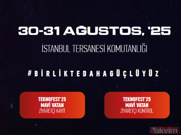 TEKNOFEST Mavi Vatan nerede, ne zaman ve hangi tarihte başlayacak? TEKNOFEST kayıt nasıl yapılır? - 5