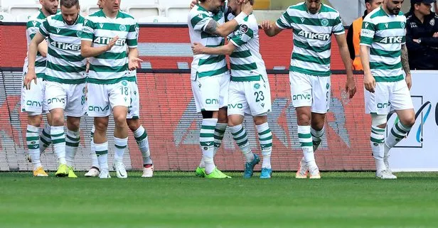 Konyaspor Gaziantep FK’yı 4-1 mağlup etti