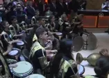 Başkan Erdoğan gençlerin 'darbuka şov'unu izledi