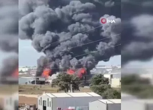 Kocaeli Gebze Balçık Mahallesi’nde yangın