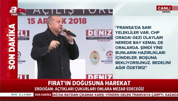 Başkan Erdoğan: "Bedelini çok ağır ödetiriz"